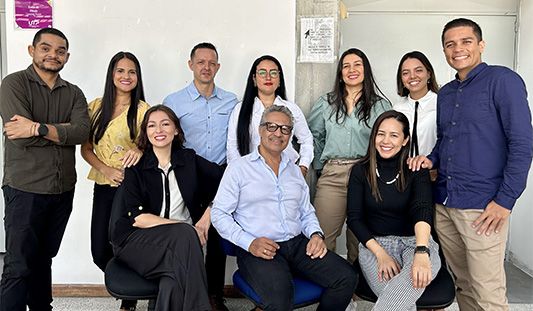 Foto del equipo de trabajo de Univirtual UTP